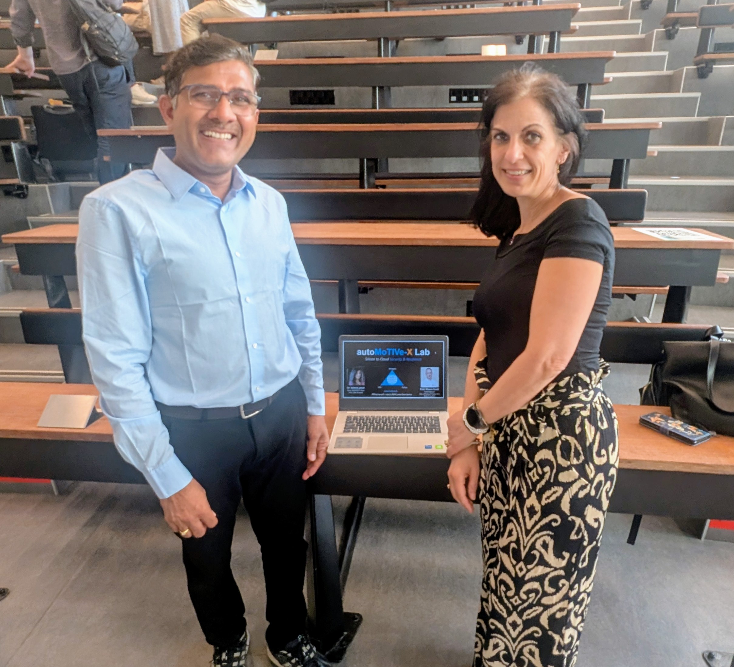 Lab launch at Inria Paris Centre — lecture hall