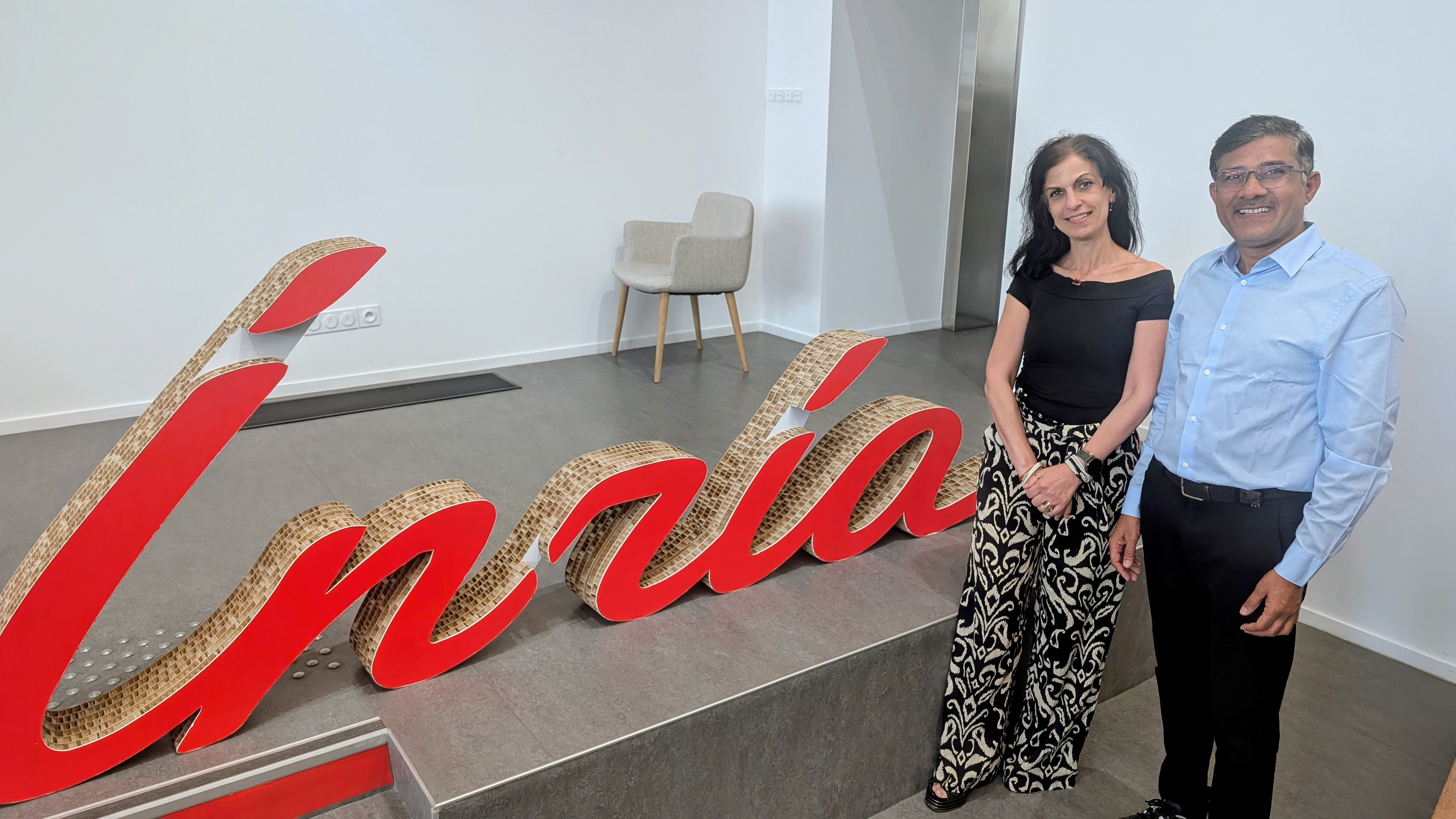 Dr. Shrikant Tangade and Dr. Valeria Loscrì at Inria