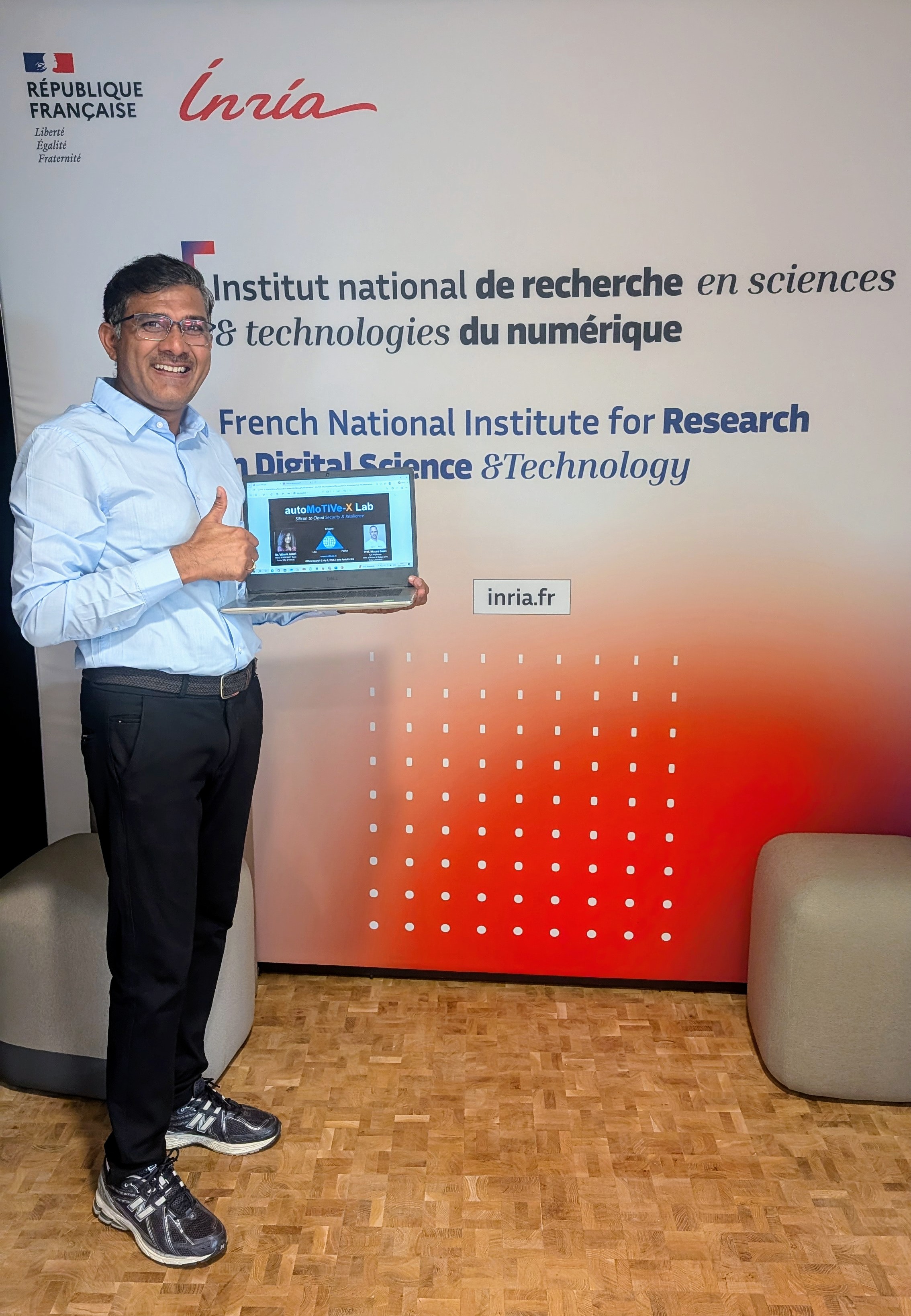 Dr. Shrikant Tangade at Inria National Institute